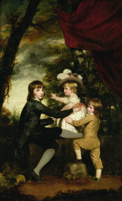 De Lamb-kinderen, 1783-85 door Joshua Reynolds